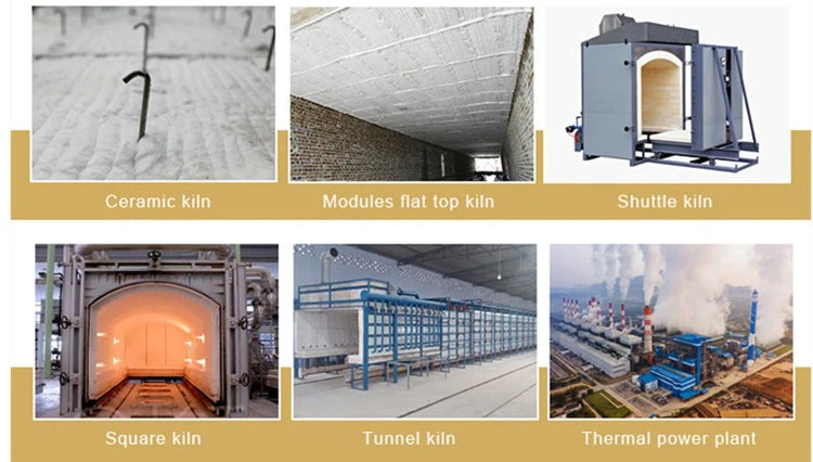 Products Applications The main application for REFRACTORY CERAMIC FIBER BLANKET are listed below : All kinds of industrial kiln linings (hot surface and back lining),Furnace body expansion joint,furnace door,top cap seals,High building fireproof and heat insulation,Thermal resistance component of auto industry,High temperature filter media,Insulation for field stress relieving of welds
